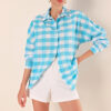 Bigdart 3900 Oversize Long Basic Shirt - E. Blue