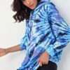 Bigdart 4125 Purple Oversize Sweatshirt Dress