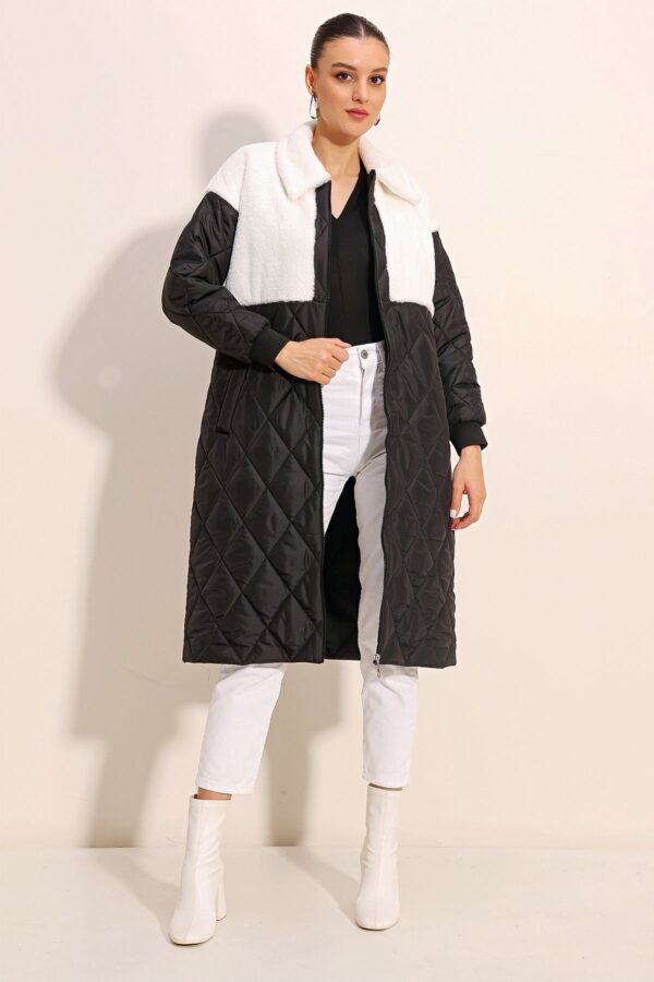 Bigdart 5185 Long Oversize Puffer Jacket - White