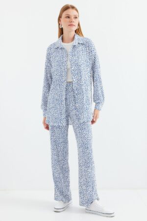 Bigdart 5858 Knitted Double Suite - B.Blue