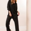 Bigdart 5858 Knitted Double Suite - Black