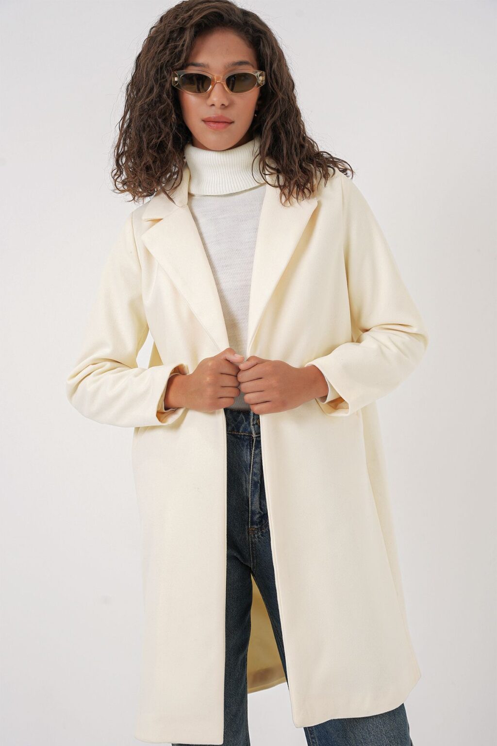 Bigdart 9085 Cachet Coat - Cream