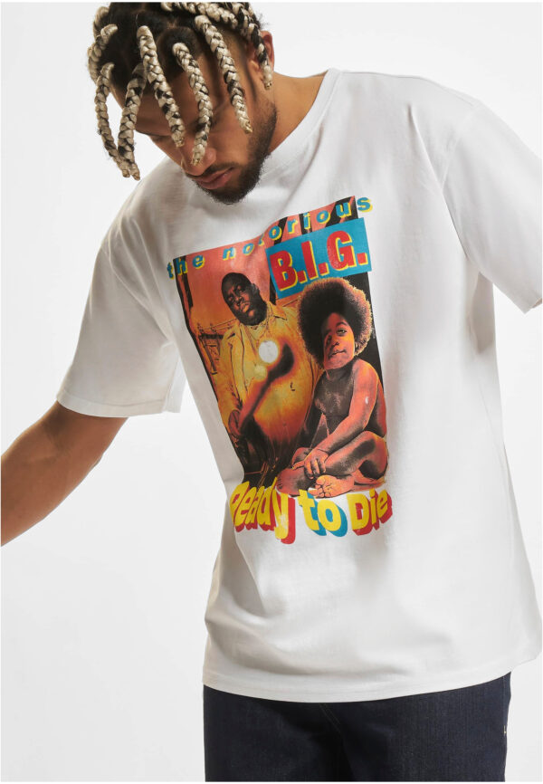 Biggie Ready To Die Oversize T-Shirt White