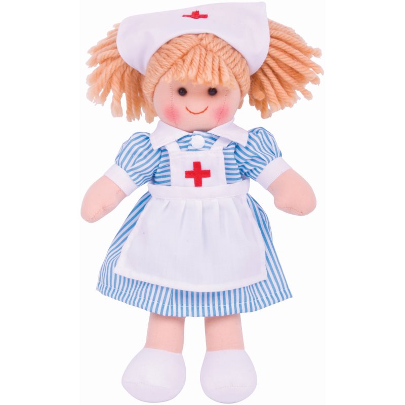 Bigjigs Toys Nurse Nancy baba-Ár