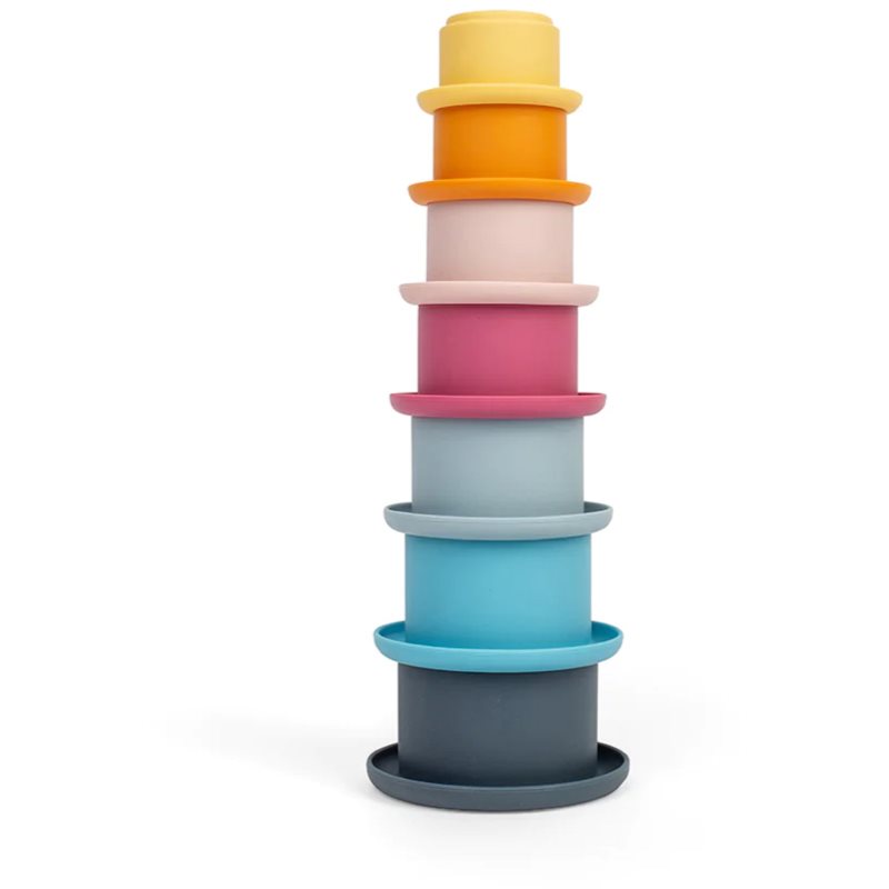 Bigjigs Toys Stacking Cups egymásba rakható poharak 7 db-Ár