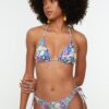 Bikini alsó Trendyol Floral patterned
