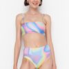Bikini felső Trendyol Abstract