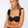 Bikini felső Trendyol Frill detailed