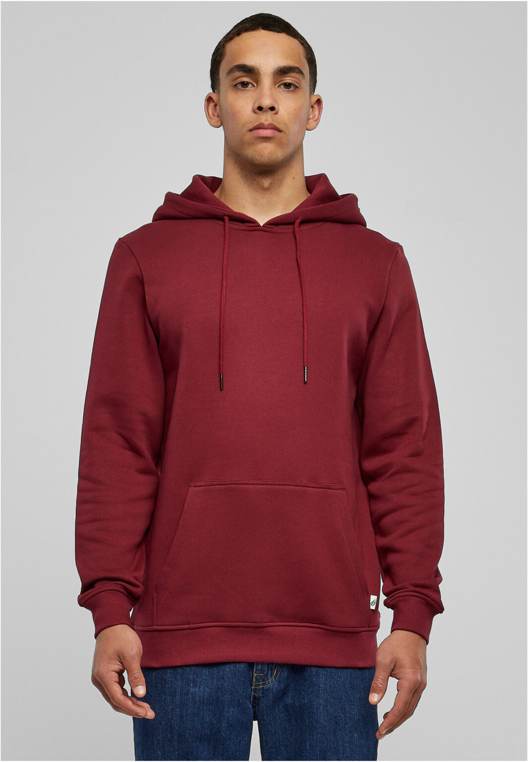 Bio Basic Hoody burgundy