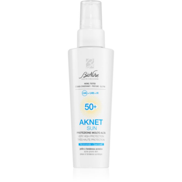 BioNike Aknet Sun ápoló arckrém az aknés bőrre SPF 50+ 50 ml-Ár