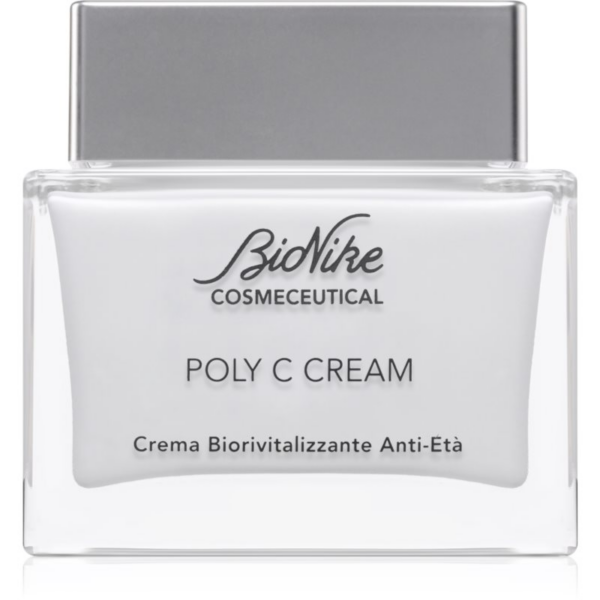 BioNike Cosmeceutical POLY C CREAM megújító krém a bőr öregedése ellen 50 ml-ár