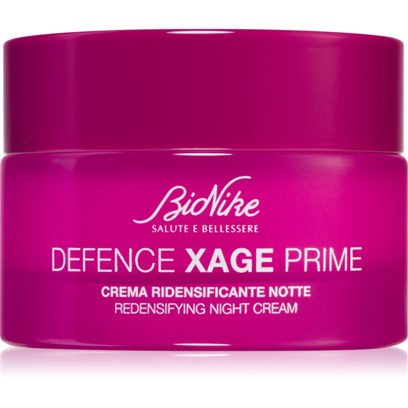 BioNike Defence Xage tápláló krém a bőr sűrűségének megújítására éjszakára 50 ml-Ár
