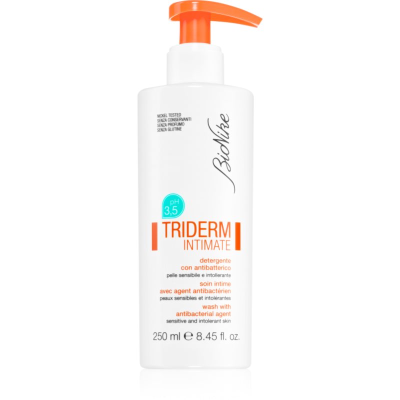 BioNike Triderm Intimate gél az intim higiéniára antibakteriális adalékkal 250 ml-Ár