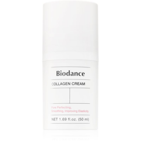 Biodance Pore Tightening Collagen Cream hidratáló és bőrkisimító arckrém pórusok minimalizálásához 50 ml-ár