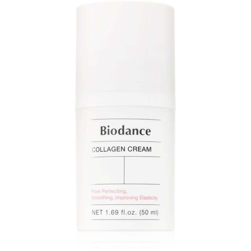 Biodance Pore Tightening Collagen Cream hidratáló és bőrkisimító arckrém pórusok minimalizálásához 50 ml-ár