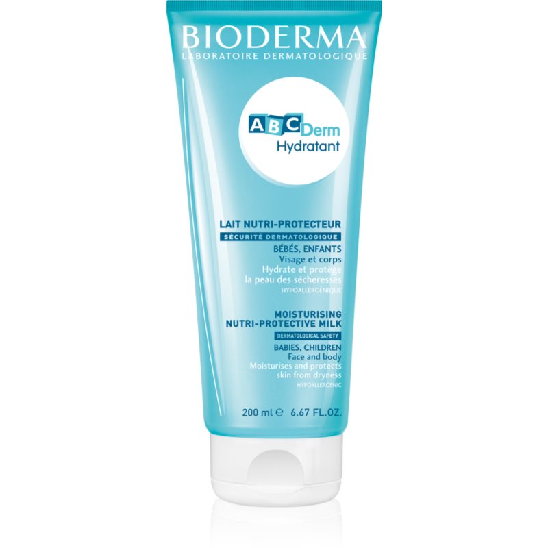 Bioderma ABC Derm Hydratant hidratáló tej arcra és testre 200 ml-Eredeti