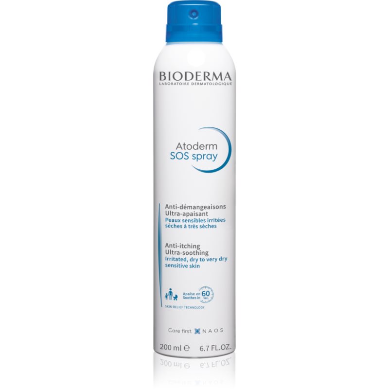 Bioderma Atoderm SOS Spray SOS spray a viszkető érzés azonnali megnyugtatására 200 ml-Eredeti