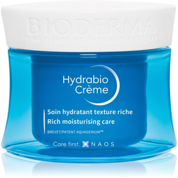 Bioderma Hydrabio Crème tápláló hidratáló száraz nagyon száraz érzékeny bőrre 50 ml-Eredeti
