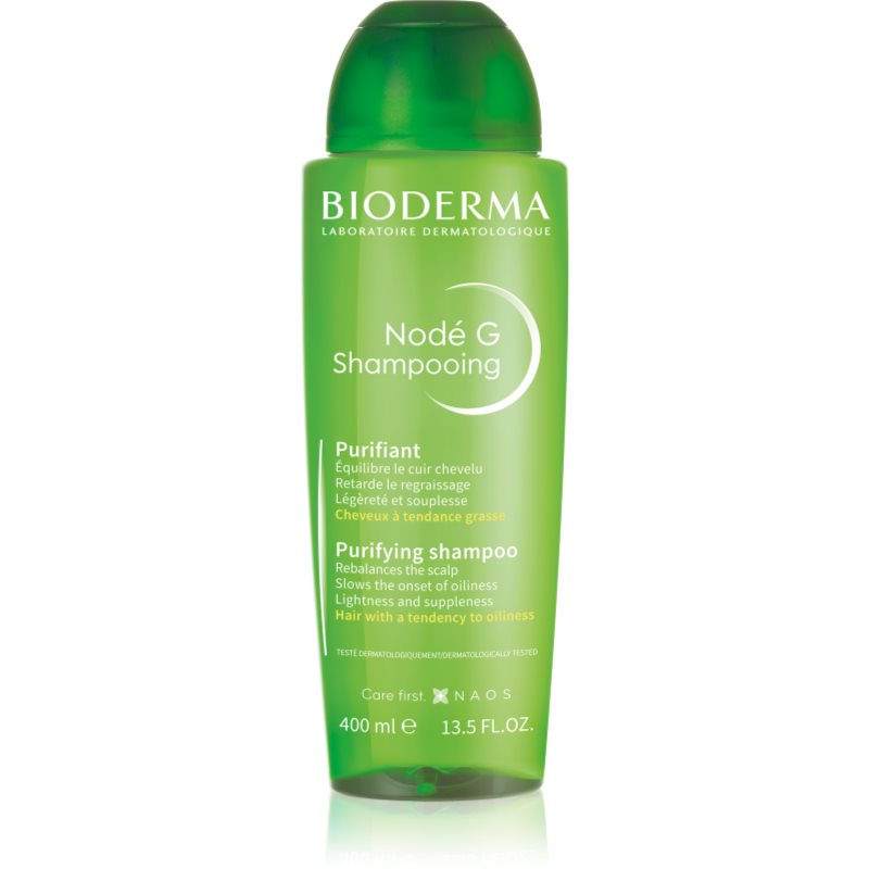 Bioderma Nodé G Shampoo sampon zsíros hajra 400 ml-Eredeti