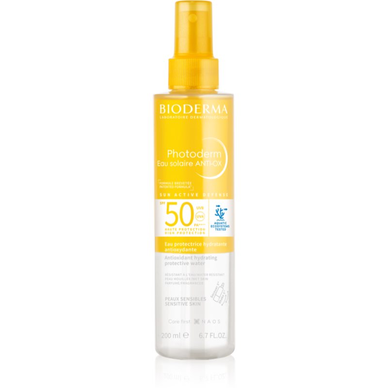Bioderma Photoderm Eau solaire ANTI-OX napozó spray SPF 50 200 ml-Ár