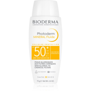 Bioderma Photoderm Mineral Fluid védő folyadék kémiai szűrőktől mentes SPF 50+ 75 g-Ár