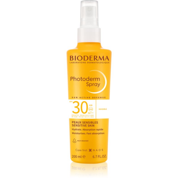 Bioderma Photoderm Spray SPF 30 napozó spray SPF 30 200 ml