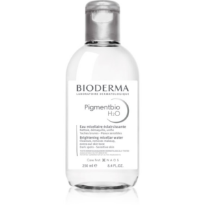 Bioderma Pigmentbio H2O finoman tisztító micellás víz a sötét foltok ellen 250 ml-Eredeti