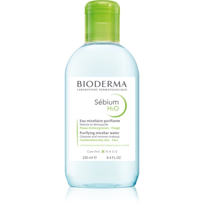 Bioderma Sébium H2O micellás víz kombinált és zsíros bőrre 250 ml-Eredeti