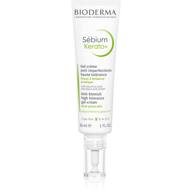Bioderma Sébium Kerato+ géles krém a pattanásos bőr hibáira 30 ml-Ár