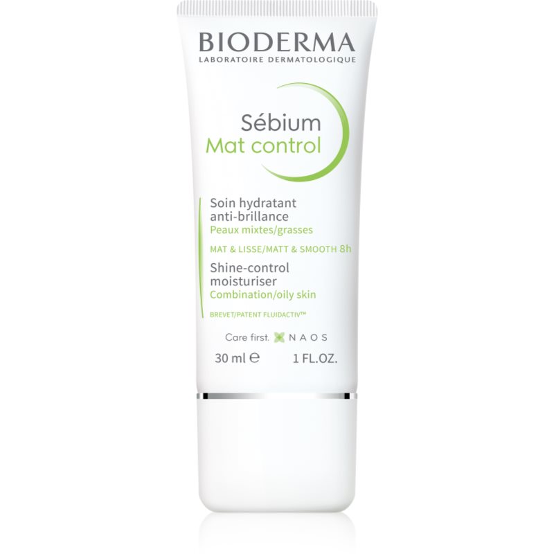 Bioderma Sébium Mat Control könnyű hidratáló krém a fénylő arcbőr és a kitágult pórusok ellen 30 ml-Ár