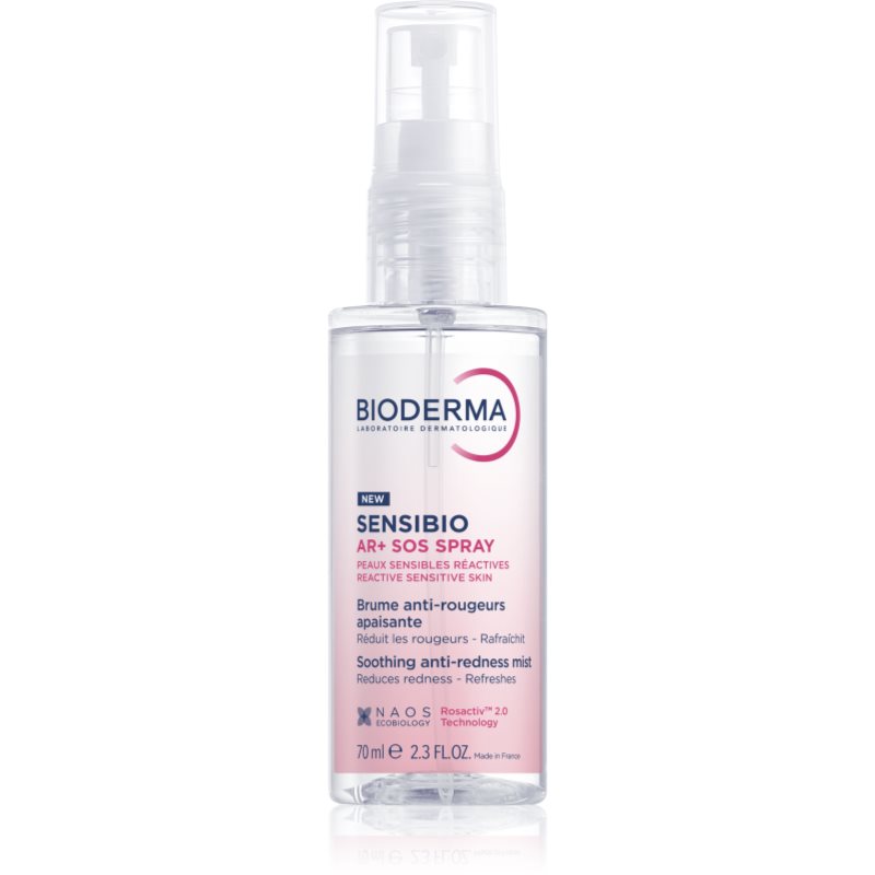 Bioderma Sensibio AR+ SOS Spray nyugtató spray bőrpír ellen 70 ml-ár
