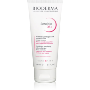 Bioderma Sensibio DS+ Gel Moussant tisztító gél az érzékeny arcbőrre 200 ml-Eredeti