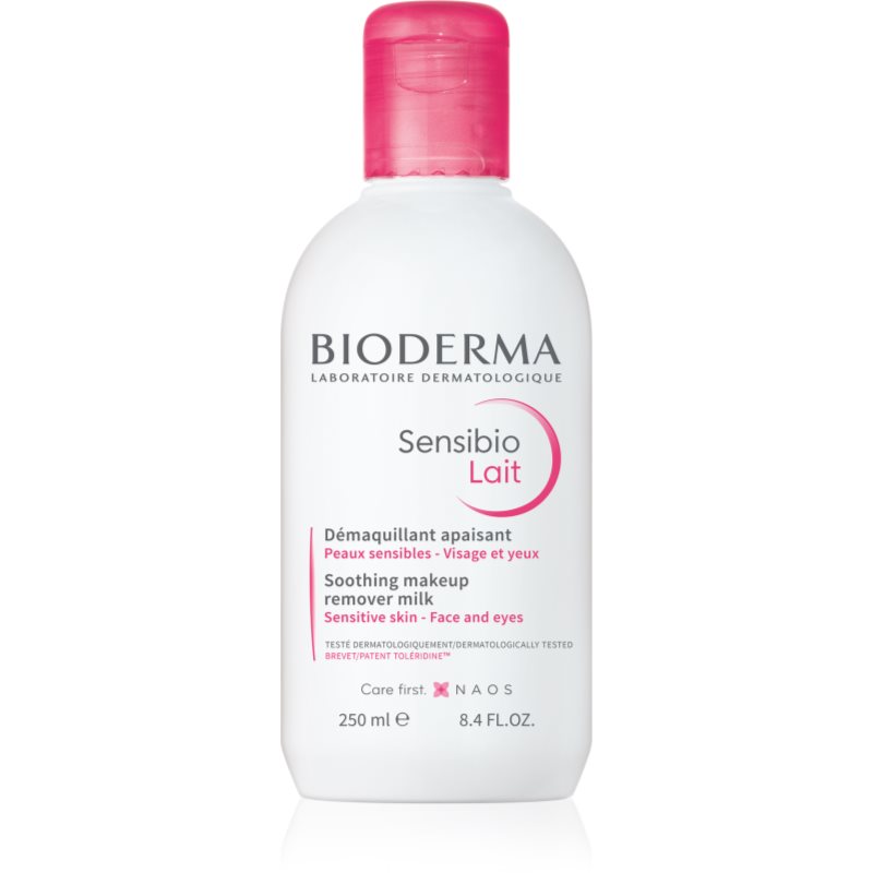 Bioderma Sensibio Lait tisztító tej az érzékeny arcbőrre 250 ml-Eredeti