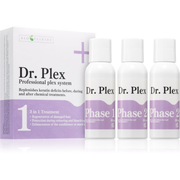 Bioélixire Dr. Plex regeneráló kúra a károsult hajra 3x50 ml