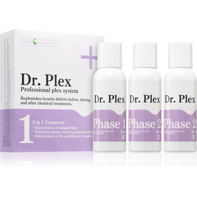 Bioélixire Dr. Plex regeneráló kúra a károsult hajra 3x50 ml