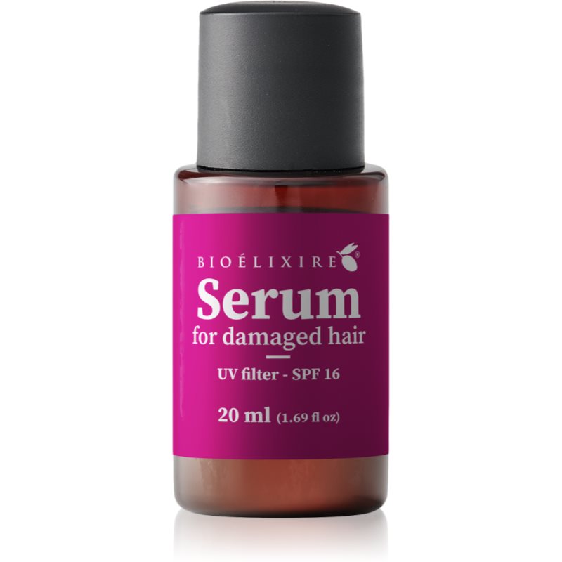 Bioélixire Serum For Damaged Hair leöblítést nem igénylő szérum száraz és sérült hajra UV szűrővel 20 ml