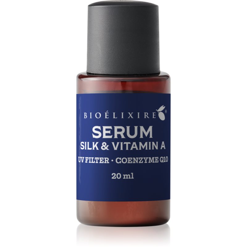 Bioélixire Serum Silk & Vitamin A regeneráló és tápláló szérum UV szűrővel 20 ml