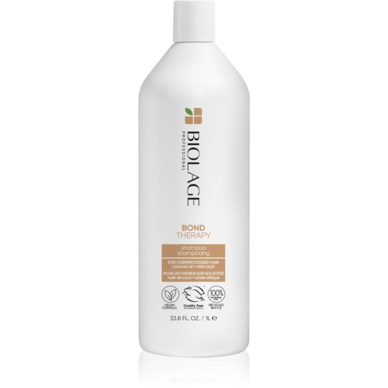 Biolage Bond Therapy hajerősítő sampon a sérült hajra 1000 ml-ár
