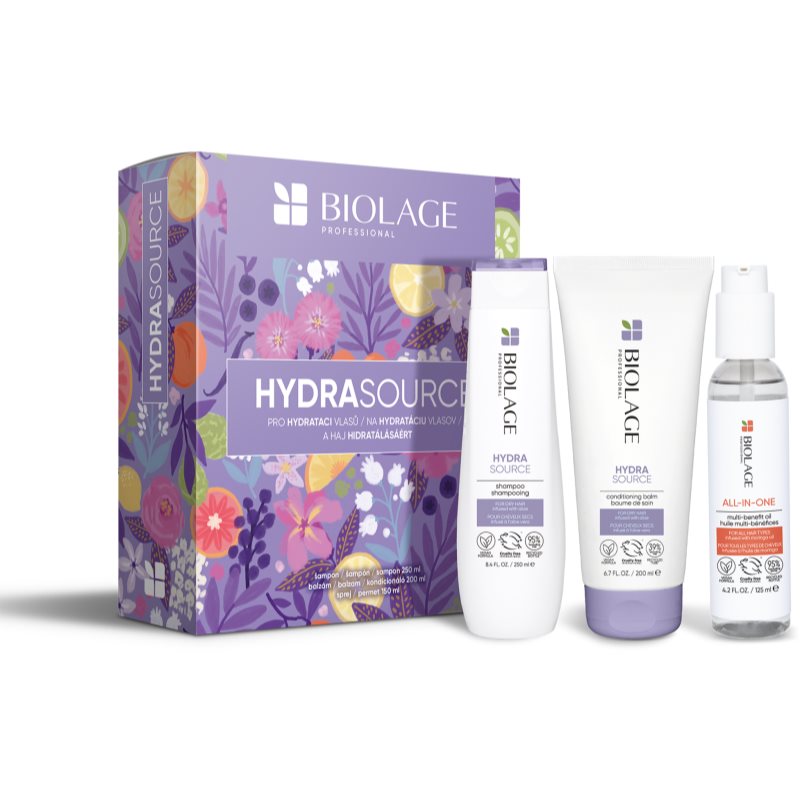 Biolage Essentials HydraSource ajándékszett a károsult hajra