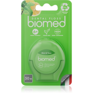 Biomed Dental Floss fogselyem Mint and Yuzu 50 m