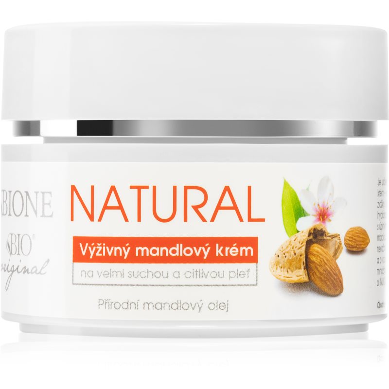 Bione Cosmetics Almonds extra tápláló krém a nagyon száraz és érzékeny bőrre 51 ml-Eredeti