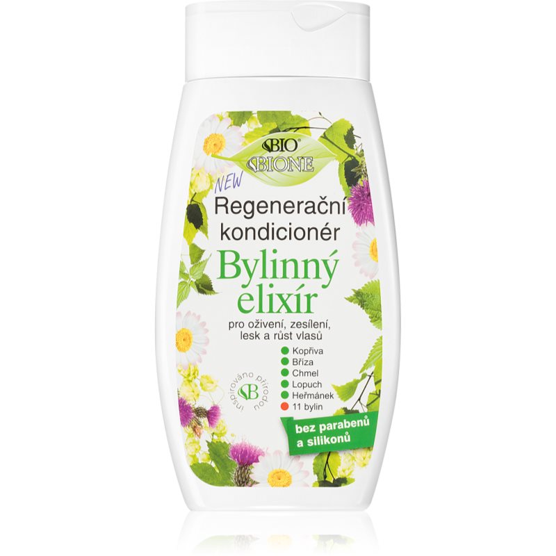 Bione Cosmetics Bylinný elixír regeneráló kondicionáló 260 ml