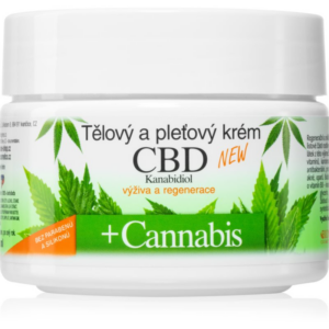 Bione Cosmetics Cannabis CBD tápláló krém az arcra és a testre CBD-vel 260 ml-Ár