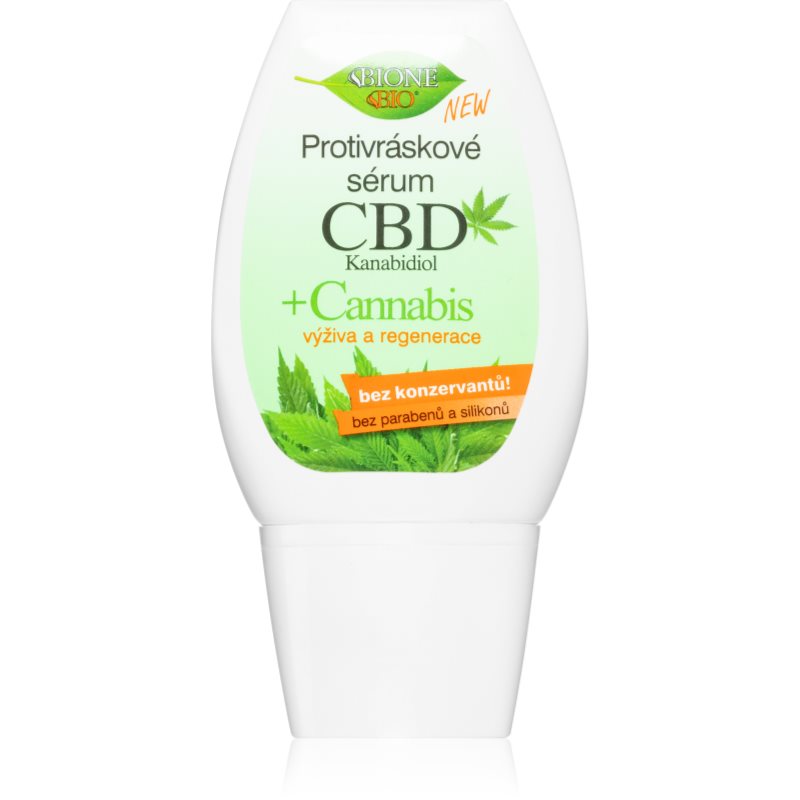 Bione Cosmetics Cannabis CBD tápláló szérum a ráncok ellen 40 ml-Ár
