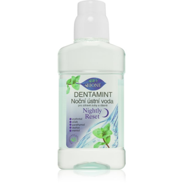 Bione Cosmetics Dentamint Nightly Reset szájvíz éjszakára 265 ml-Ár