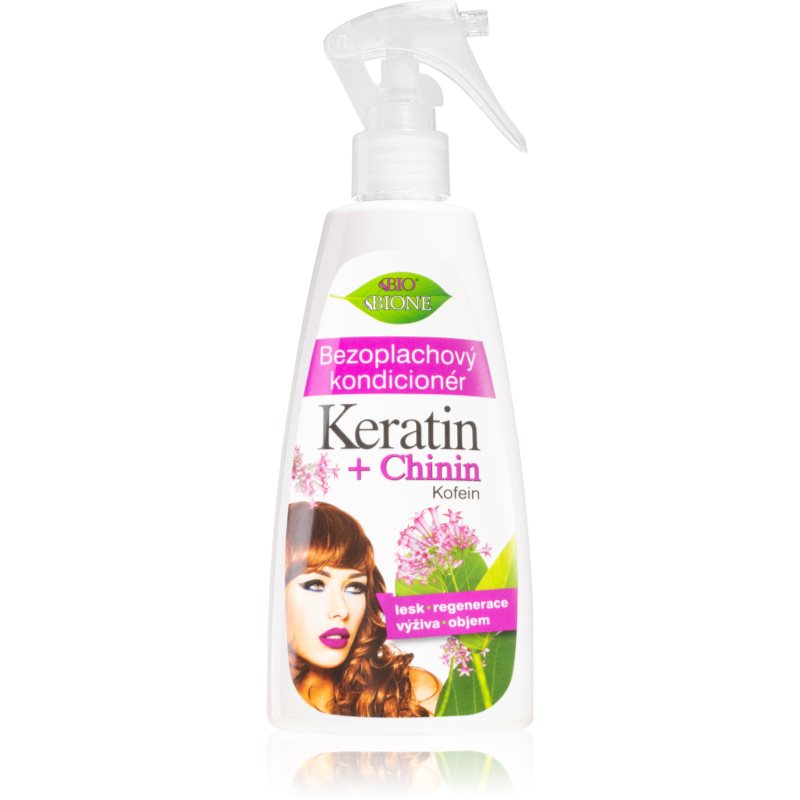 Bione Cosmetics Keratin + Chinin öblítés nélküli kondicionáló 260 ml-Eredeti