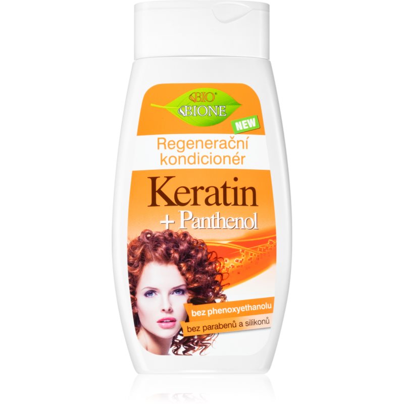 Bione Cosmetics Keratin + Panthenol regeneráló kondicionáló hajra 260 ml-Ár