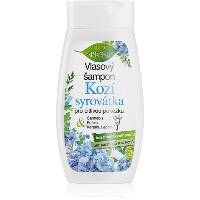Bione Cosmetics Kozí Syrovátka finom állagú sampon az érzékeny bőrre 260 ml-Eredeti