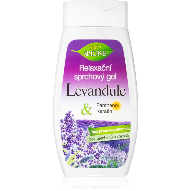 Bione Cosmetics Lavender relaxáló tusfürdő gél 260 ml-Eredeti