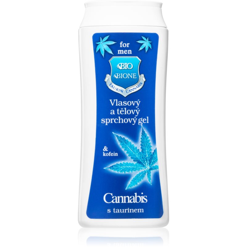 Bione Cosmetics Men Cannabis + Taurine tusfürdő gél testre és hajra 200 ml-Eredeti